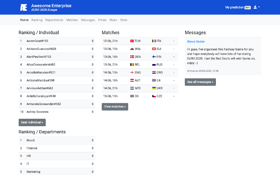 Software de Polla Whitelabel - Copa Mundial 2026