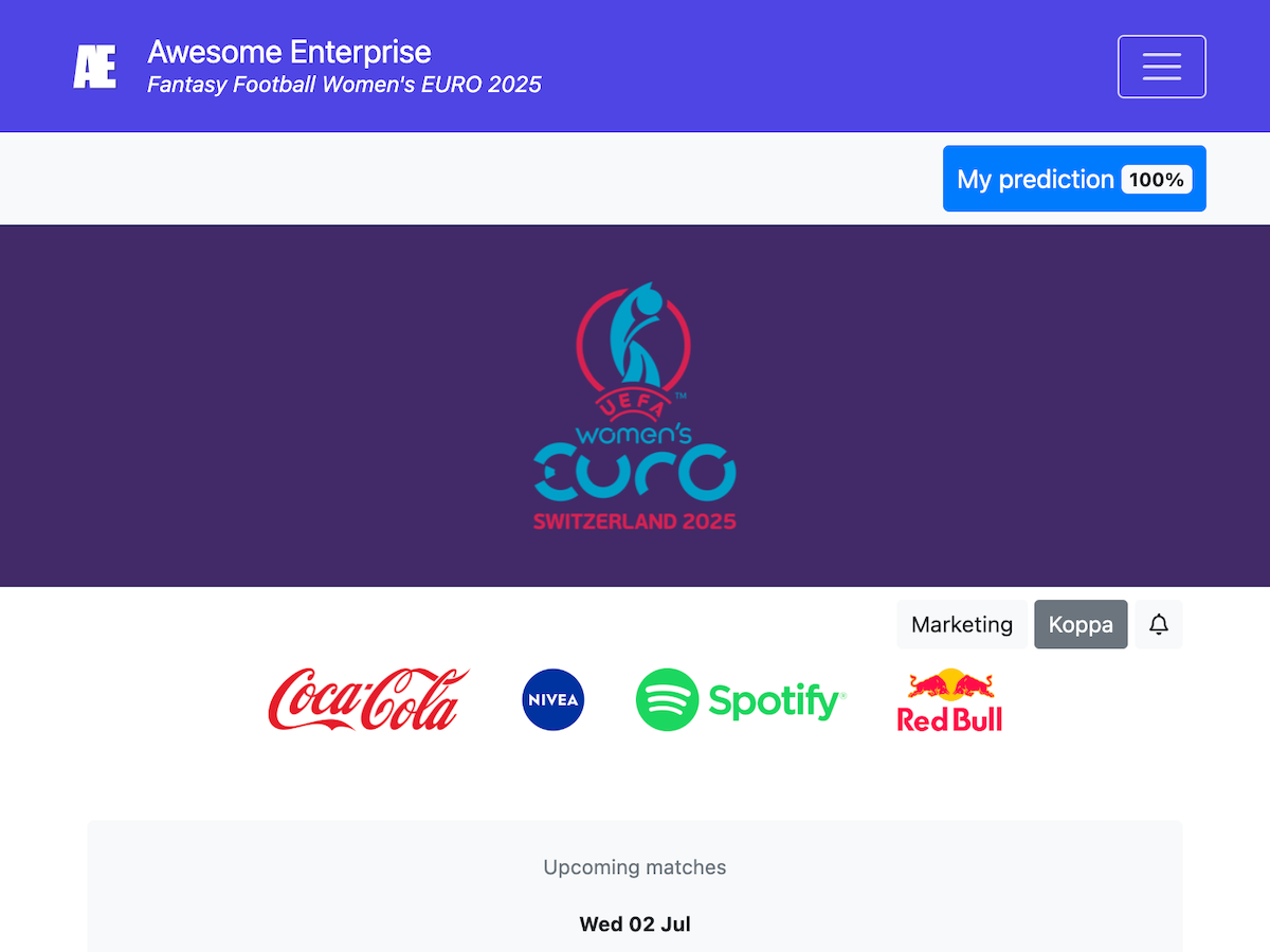 Sitio web personalizado - Copa Mundial 2026